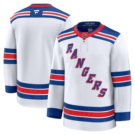 Youth New York Rangers White Away Jersey
