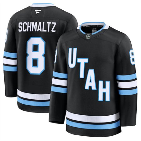 Men's Utah Mammoth #8 Nick Schmaltz Navy 2024-25 Stitched Premium Jersey