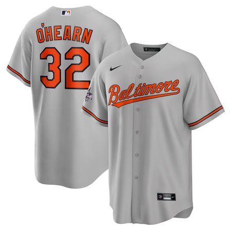 Youth Baltimore Orioles #32 Ryan O'Hearn Nike Gray 2025 MLB All-Star Game Road Replica Player Jersey