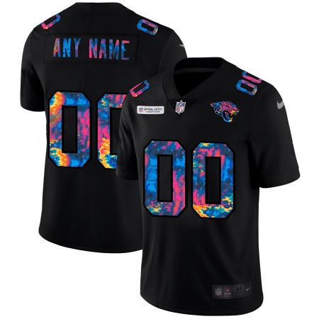 Men's Jacksonville Jaguars ACTIVE PLAYER Custom 2020 Black Crucial Catch Limited Stitched Jersey Men's Jacksonville Jaguars ACTIVE PLAYER Custom 2020 Black Crucial Catch Limited Stitched Jersey